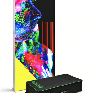 Freestanding LED Backlit Exhibition Stand Lightbox 1000mm x 2250mm